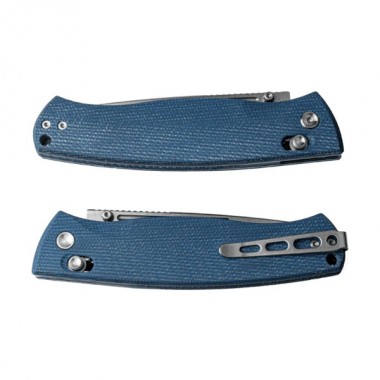 Нож складной Real Steel Pathfinder Folder Denim Micarta, клинок 14C28N, 9,7см